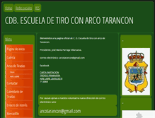 Tablet Screenshot of cdbarcotarancon.webgarden.es