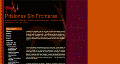Desktop Screenshot of prisionessinfronteras.webgarden.es