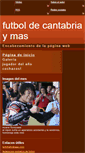 Mobile Screenshot of futbolcant.webgarden.es