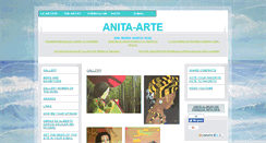 Desktop Screenshot of anita-arte.webgarden.es