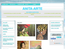 Tablet Screenshot of anita-arte.webgarden.es