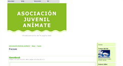 Desktop Screenshot of ajanimate.webgarden.es