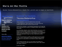 Tablet Screenshot of mariadelmarrodilla.webgarden.es
