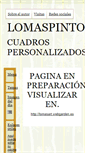 Mobile Screenshot of lomaspintor.webgarden.es