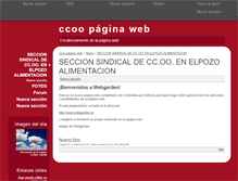 Tablet Screenshot of ccooelpozo.webgarden.es