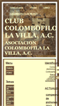 Mobile Screenshot of clubcolombofilolavilla.webgarden.es