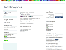 Tablet Screenshot of hastaloscojones.webgarden.es