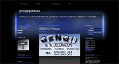 Desktop Screenshot of gengopintura.webgarden.es