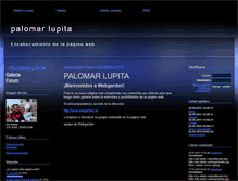 Tablet Screenshot of palomartruco.webgarden.es