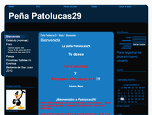 Tablet Screenshot of patolucas29.webgarden.es