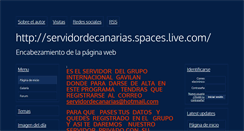 Desktop Screenshot of gavilan-001.webgarden.es