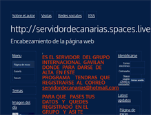 Tablet Screenshot of gavilan-001.webgarden.es
