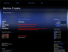 Tablet Screenshot of metinfreaks.webgarden.es