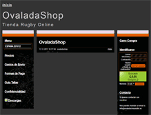 Tablet Screenshot of ovaladashop.webgarden.es