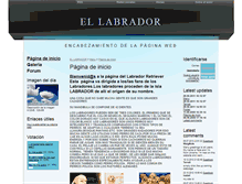 Tablet Screenshot of ellabrador.webgarden.es