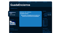 Desktop Screenshot of guadaencierros.webgarden.es