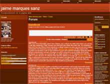 Tablet Screenshot of jaimemarquessanz.webgarden.es