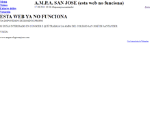 Tablet Screenshot of apacolegiosanjose.webgarden.es