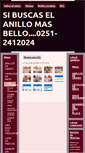 Mobile Screenshot of elanillomasbellodelmundo.webgarden.es