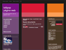 Tablet Screenshot of lollipop.webgarden.es