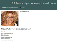 Tablet Screenshot of conxibarbalocutora.webgarden.es