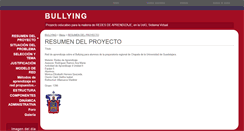 Desktop Screenshot of bullying.webgarden.es