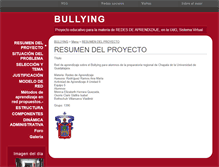 Tablet Screenshot of bullying.webgarden.es
