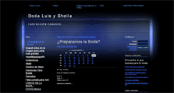 Desktop Screenshot of bodaluisysheila.webgarden.es