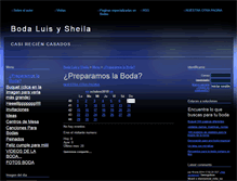Tablet Screenshot of bodaluisysheila.webgarden.es