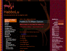 Tablet Screenshot of habbolu.webgarden.es