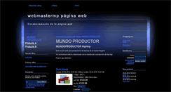 Desktop Screenshot of mundoproductores.webgarden.es