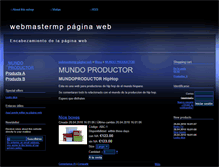 Tablet Screenshot of mundoproductores.webgarden.es