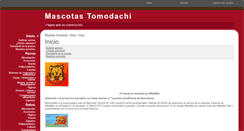 Desktop Screenshot of mascotastomodachi.webgarden.es