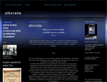 Tablet Screenshot of alborada.webgarden.es