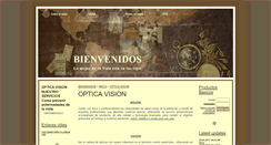 Desktop Screenshot of opticvision.webgarden.es