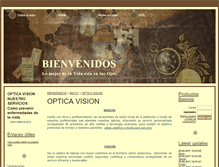 Tablet Screenshot of opticvision.webgarden.es