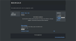 Desktop Screenshot of mangax.webgarden.es