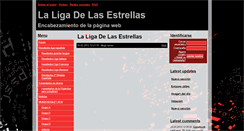Desktop Screenshot of laligadelasestrellas.webgarden.es