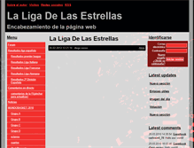 Tablet Screenshot of laligadelasestrellas.webgarden.es