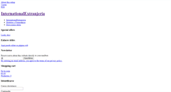Desktop Screenshot of internationalextranjeria.webgarden.es