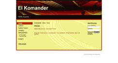 Desktop Screenshot of el-komander.webgarden.es