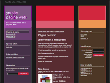 Tablet Screenshot of comocreartuweb.webgarden.es