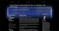 Desktop Screenshot of natzarensdelapassio.webgarden.es