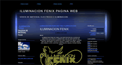 Desktop Screenshot of iluminacionfenix.webgarden.es