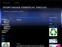 Tablet Screenshot of oportunidadcomercialcrezkc.webgarden.es