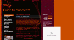 Desktop Screenshot of cuidotumascota.webgarden.es