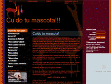 Tablet Screenshot of cuidotumascota.webgarden.es