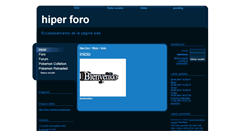 Desktop Screenshot of hiperforo.webgarden.es