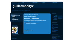 Desktop Screenshot of guillitixi.webgarden.es