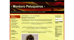 Desktop Screenshot of montoropeluqueros.webgarden.es